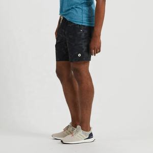 Vente en gros de shorts de gym respirants d'été à séchage rapide pour hommes, style décontracté, motif solide, pour sport, fitness, jogging, entraînement peigné - Product Image 3