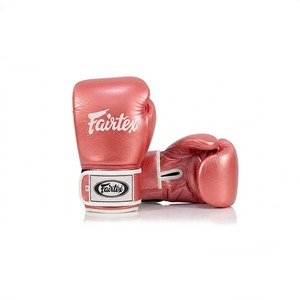 Nuevos Guantes de Boxeo Fairtex Gold, Guantes de Cuero con Cierre de Velcro, Guantes Transpirables para Entrenamiento, Guantes Profesionales para Sparring para Adultos - Product Image 5