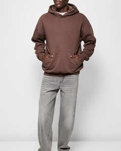 Sweat-shirt personnalisé en gros, avec broderie et impression de logo sur mesure, disponible en tissu léger en mélange coton-polyester - Product Image 3