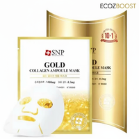 [COSMÉTIQUES CORÉENS] Masque en feuille à la vitamine C et au collagène or 25mL - Hydratant pour le visage pour tous types de peau