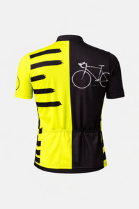 เสื้อเจอร์ซีย์ปั่นจักรยานแบบระบายอากาศได้ พิมพ์ลายชื่อทีมด้วยเทคนิคการถ่ายโอนความร้อนแบบซับลิเมชั่น ดีไซน์ล่าสุด ชุดกีฬาสำหรับมืออาชีพ ผลิตจากโพลีเอสเตอร์ - Product Image 4