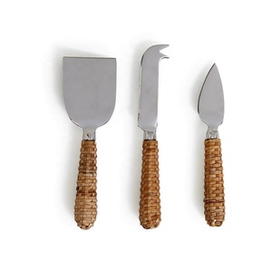 Vajilla para servir de boda con estilo occidental, juego de cubiertos de acero inoxidable con acabado plateado, juego de cubiertos hecho a mano con mango largo - Product Image 2