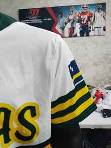 Chemise de baseball boutonnée Long Mission, maillot de baseball à prix abordable, chemise de baseball personnalisée, directement de l'usine Long Mission. - Product Image 4