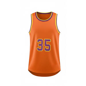 Maillot de basket-ball d'équipe, tissu respirant, style professionnel, maillot de basket-ball à séchage rapide, maillot de basket-ball personnalisé, vente en gros, sublimation - Product Image 2