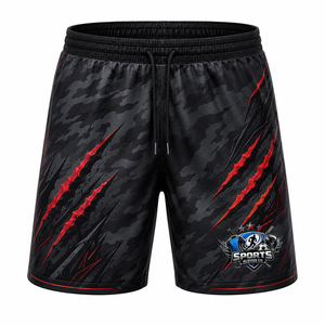 Shorts de football tendance en gros – Polyester tricoté haut de gamme, extensible dans quatre directions, respirant et durable pour la performance sportive - Product Image 1