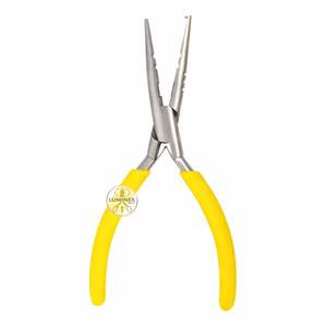 LUMINEX IMPEX 6.5" Stainless Steel Needle <b>Nose</b> <b>Pliers</b> for Wire Bending Bracelet Making & DIY - Product Image 4