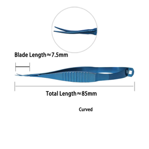 Tijeras Oftalmológicas Vannas de Calidad Premium, Herramienta Quirúrgica Ocular, Instrumento de Acero Inoxidable de Alta Precisión - Product Image 5