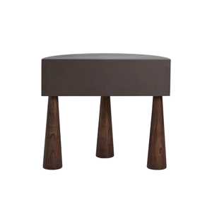 โต๊ะข้างเตียงไม้เนื้อแข็งทันสมัยพร้อมลิ้นชักสำหรับเก็บของในห้องนอน - Product Image 5