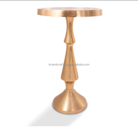 Nouvelle Arrivée Table d'Appoint Convertible de Luxe Dorée, Moderne en Laiton, Personnalisée, Faite à la Main, Écologique, Style Européen Diva
