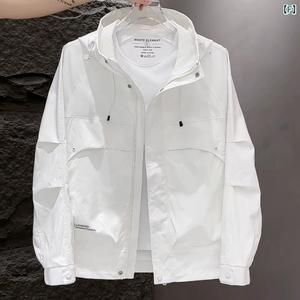 Chaqueta Ligera de Poliéster para Hombre, Resistente al Agua, Ropa Exterior Informal - Product Image 6