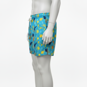 กางเกงขาสั้นชายหาดสำหรับฤดูร้อน ออกแบบเองได้ ผลิตจากโพลีเอสเตอร์ 100% รับผลิตแบบ OEM - Product Image 4