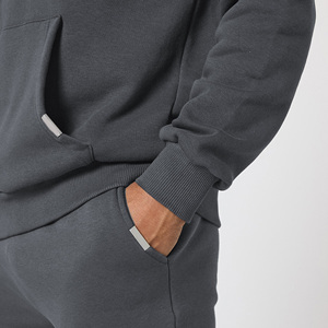 Survêtement de jogging vierge en coton 100% pour marque privée, avec étiquette personnalisée, design professionnel, tendance, grandes tailles - Product Image 6
