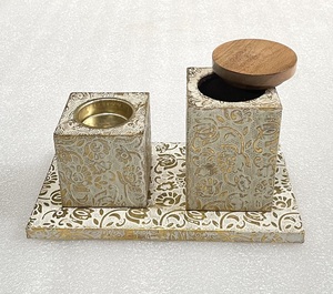 Premium Design Resin Bakhoor Burner Tray <b>Set</b> Resin Mubkhar Tray <b>Set</b> Incense Burner Tray <b>Set</b> Loban At factory Wholesale Price - Product Image 2