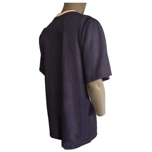 Custom Logo Men's Oversized Loose Fit T-<b>Shirt</b> 100% Cotton Worsted Fabric Anti-Pilling Embroidered Short Sleeve Plus Size 230g - Product Image 5