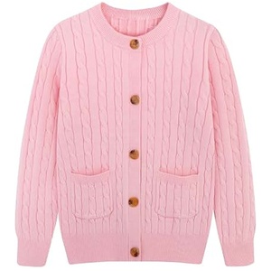 Nouvelle arrivée automne-hiver : Cardigan ample pour femme, style universitaire, personnalisable, à manches longues - Product Image 1