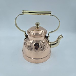 Pure Copper <b>Kettle</b> Hammered Water Boiling Pot Handcrafted Copper Teapot Brass Handle Spout Tea <b>Kettle</b> Kitchen Cookware Home Deco - Product Image 1