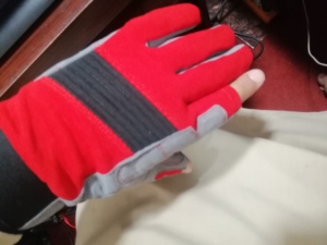 Premium kwaliteit op maat gemaakte leren sport handschoenen voor zeilen, kajakken, waterskiën, diverse watersporten, vissen en kajakken. - Product Image 4