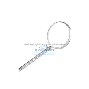 Vástago simple de espejo bucal profesional de alta calidad | Instrumento dental quirúrgico | Instrumentos de espejo dental de acero inoxidable - Product Image 1