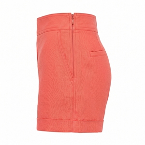 Women Ribbed Washed Mid Waist Two Piece Shorts Set Sleeveless <b>Crop</b> <b>Top</b> Drawstring Knee Shorts Casual Summer Outfit 100% Cotton - Product Image 5