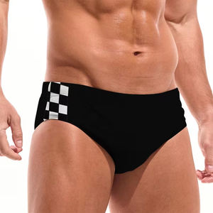 Shorts de bain pour hommes de haute qualité, tissu 100% polyester, décontractés, taille élastique, séchage rapide, écologiques, imperméables - Product Image 3