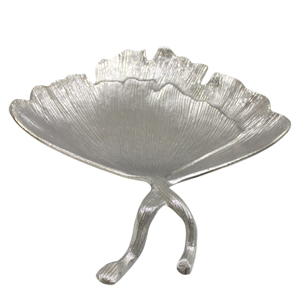Bandeja de Servicio de Aluminio Fundido, Plateado Brillante, Dorado Brillante, Niquelado, Diseño Único Hecho a Mano, Alta Calidad, Personalizada - Product Image 3