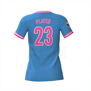Chemises de softball à col en V personnalisées avec logo, best-sellers, en stock, vêtements d'équipe - Product Image 6