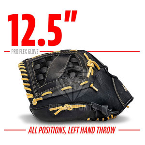 Guantes de Béisbol Deportivos Personalizados con Cuero de Alta Calidad, Ajuste Cómodo para Prácticas de Béisbol, Entrenamiento, Escuela, Club - Product Image 4