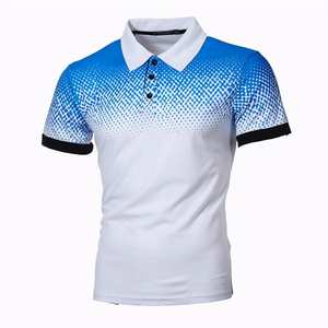 Camiseta Polo Deportiva de Golf para Hombre, Personalizada con Impresión o Bordado, de Alta Calidad, Transpirable, de Algodón y Poliéster, Económica, que Absorbe la Humedad - Product Image 2