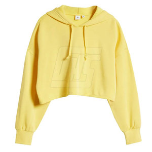 Hoodies courts pour femmes au quotidien, look moderne et élégant, matière douce et respirante, idéal pour le sport et les tenues décontractées - Product Image 5