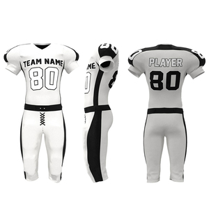 Team American Football Uniform with Unique Sleeve Pattern - Product Image 2