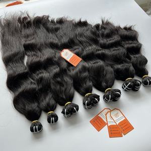 Matériel de cheveux bruts 100g par paquet cheveux crus vietnamiens cuticule cheveux alignés extrémités épaisses couleur naturelle expédition rapide dans le monde entier - Product Image 4