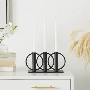 Candelabro Decorativo de Hierro, Estilo Boutique, Decoración de Interiores de Hotel de Lujo, Metal Decorativo de Lujo, Ecológico, Hecho a Mano, Navidad - Product Image 3