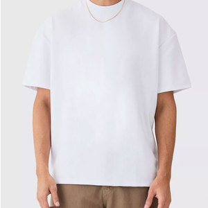 เสื้อยืดโอเวอร์ไซส์พรีเมียม เนื้อผ้านุ่มสบาย 240 กรัม คอเสื้อยาว แขนสั้น คุณภาพเยี่ยม เสื้อยืดเรียบง่ายสำหรับใส่ลำลองและออกกำลังกาย - Product Image 2