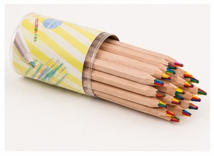 Lápices de Colores Simbalion de Grado Artístico, 4 Colores, Núcleo Jumbo, Certificación EN71, Juego de 40 Piezas en Tambor, Minas Suaves de Alta Calidad - Product Image 3