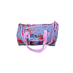 กระเป๋าเดินทางผ้าฝ้ายขนาดใหญ่คุณภาพดีที่สุด ขายส่ง ทำมือ ปรับแต่งได้ ใช้สำหรับออกกำลังกาย ท่องเที่ยว หรือใช้ในชีวิตประจำวัน ดีไซน์หรูหรา พร้อมซิปปิด - Product Image 3