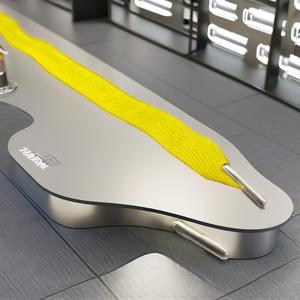 Cuerda Plana de Poliéster con Diseño Espigado Amarillo y Colorido, de 1.8 cm de Ancho, con Punta Metálica, Alta Resistencia, Colores Personalizados, Asa para Bolsa de Compras DONG - Product Image 5