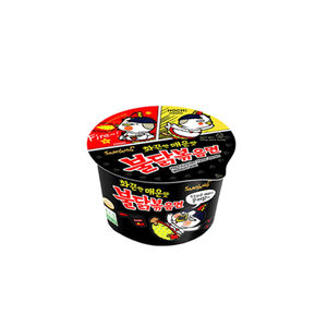 Venta al por mayor de Samyang Buldak Ramen Bowl con sabor a pollo picante y certificación Halal para importadores de Oriente Medio y Asia, suministro a granel. - Product Image 1