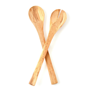 New Fresh Wholesale Acacia Wood & <b>MOP</b> <b>Handle</b> Spoon and Fork Set Wooden Salad Servers with Long <b>Handle</b> Kitchen Accessories Spoon - Product Image 6