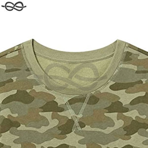 เสื้อสเวตเชิ้ตสตรีทแวร์แบบเรียบ ผ้าฟลีซ ยูนิเซ็กซ์ ขายส่ง เสื้อพูลโอเวอร์คอกลมสำหรับผู้ชาย - Product Image 2