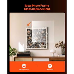 แผ่นพลาสติกใส PET/เพล็กซิกลาส ขนาด 24 x 36 นิ้ว หนา 0.04 นิ้ว แพ็ค 5 แผ่น สำหรับงานประดิษฐ์และงานฝีมือ - Product Image 4