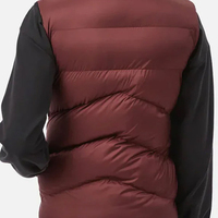 Nouvel article : Gilet matelassé pour femme à col montant, fermeture éclair, couleur unie, vêtement d'extérieur décontracté, longueur courte, coupe-vent en polyester, OEM