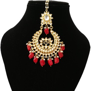 Accessoires pour cheveux chinois, pince à cheveux en alliage de zinc, pour mariage et fêtes, finition dorée brillante, design élégant pour femmes - Product Image 2