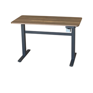 Vietnam Export 100x60cm Electric Height Adjustable Ergonomic Wood Top Durable Computer Desk for <b>Standing</b> and Sitting - Product Image 1