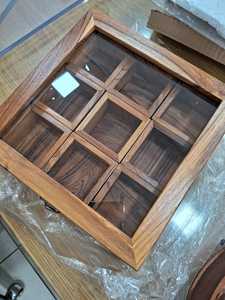 Handcrafted Eco-Friendly Wooden Dry Fruits and <b>Masala</b> <b>Box</b> From Uttarakhand - Product Image 2