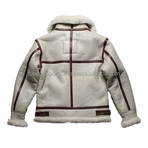 Nouvelle Veste Chauffante d'Hiver en Cuir de Mouton Synthétique Haut de Gamme pour Homme 2026 OEM, Écologique, Coupe-Vent, Respirante, 100% Qualité Supérieure - Product Image 2