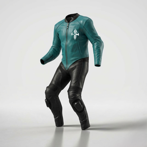 Traje de Motociclismo de Cuero Genuino para Invierno, Diseño Personalizado 2025, Calidad Premium, Trajes de Cuero para Motociclistas, Último Estilo - Product Image 4