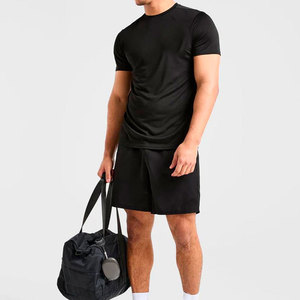 เสื้อยืดคอกลมโอเวอร์ไซส์ผู้ชาย พิมพ์โลโก้ตามสั่ง ผ้าฝ้ายคุณภาพดี ดีไซน์เรียบง่าย ไซส์ใหญ่ ราคาถูก ขายส่ง - Product Image 5