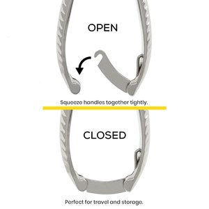 ที่ตัดเล็บเท้าแบบหนาพิเศษ สำหรับเล็บเท้าหนา ใช้งานได้ระดับมืออาชีพ สำหรับทำเล็บมือและเล็บเท้า พร้อมสปริงสองชั้น คมกริบ โค้งมน - Product Image 5