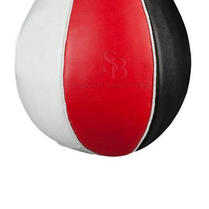 Ballons de frappe d'entraînement réflexe en cuir, ballon de vitesse pour la boxe, le fitness, la gym, la pratique sportive, l'amélioration du temps de réaction et la coordination - Product Image 4