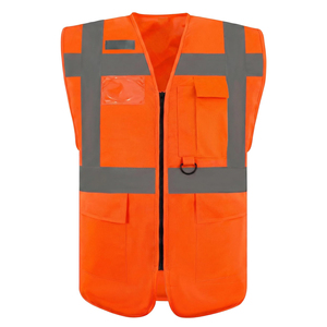 Chaleco de Seguridad Premium de Alta Visibilidad, Ropa Reflectante para Construcción, Trabajos Viales, Personal de Seguridad, Equipo de Almacén - Product Image 1